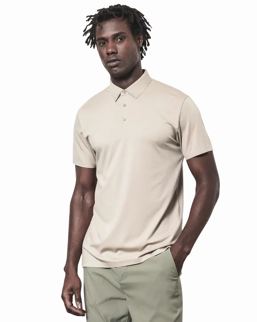 Polo Manga Curta Seamless Urban