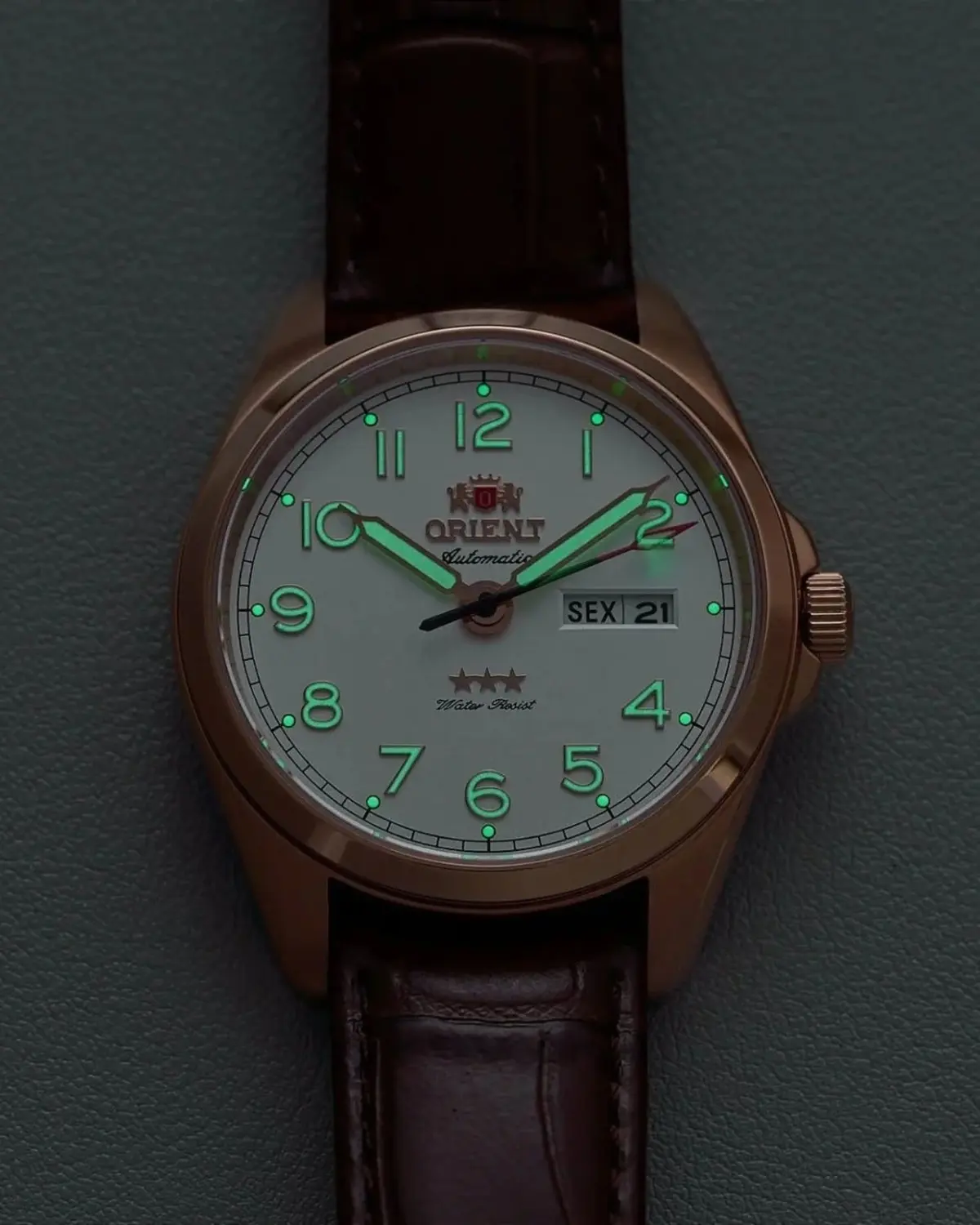 Relógio Orient Automático Dourado