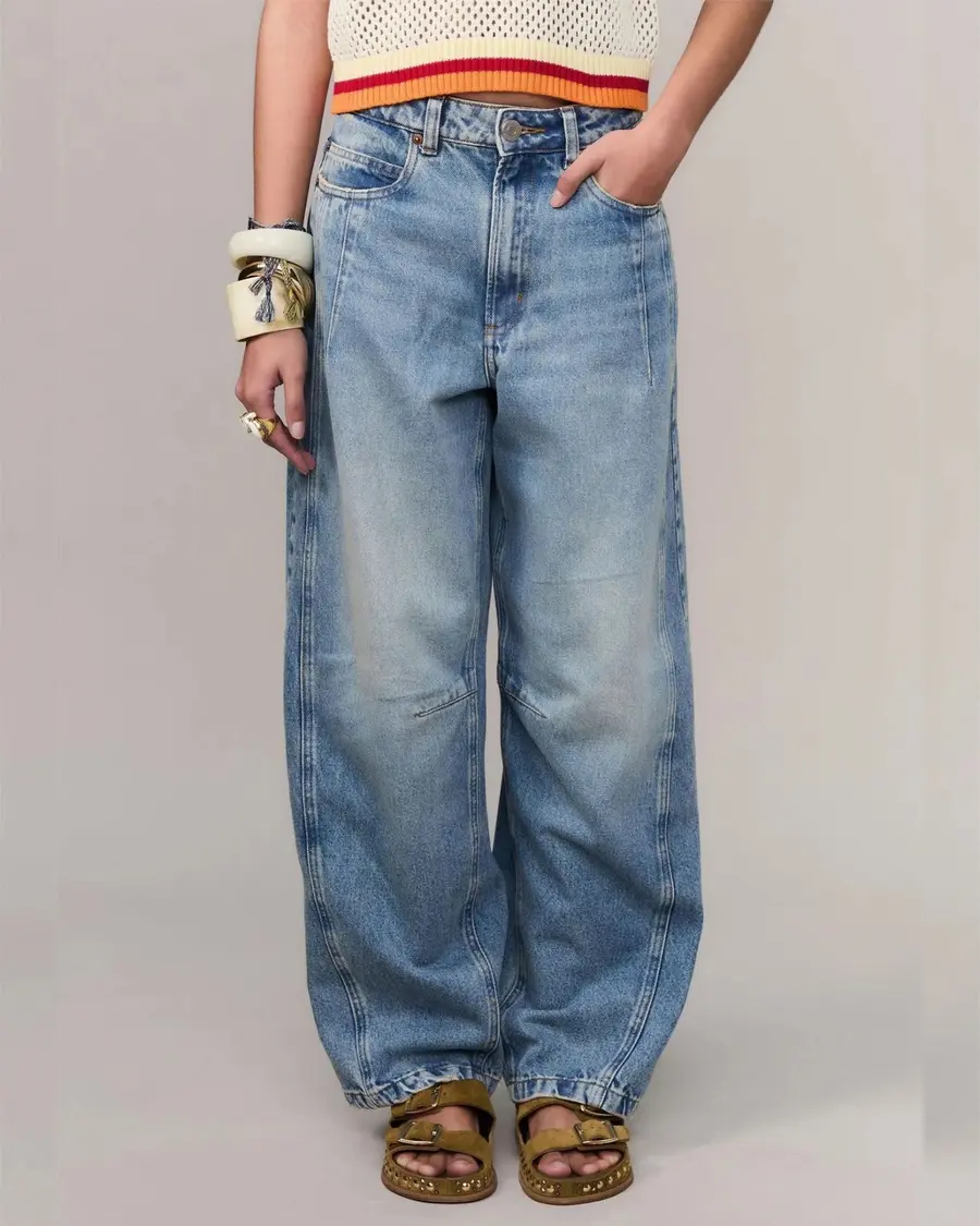 Calça Jeans Baggy Animale