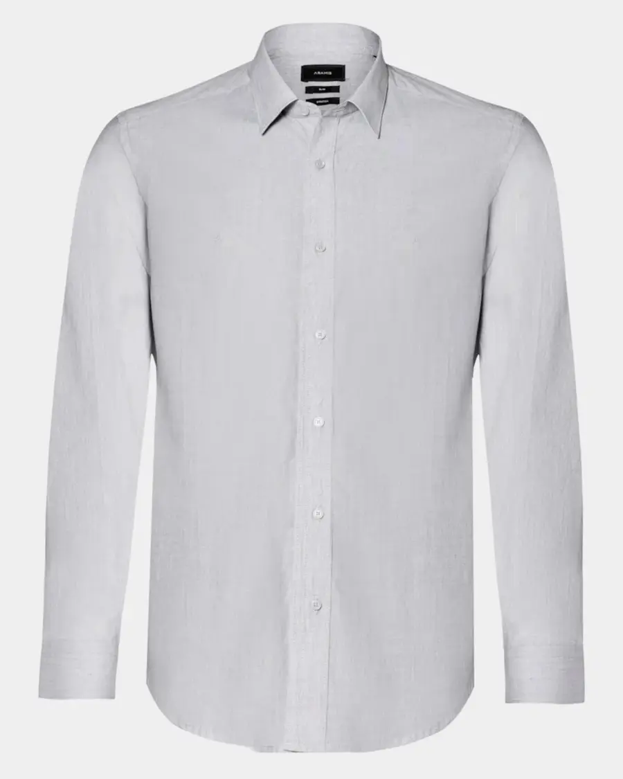 Camisa Sl Fil a Fil Elastano  Aramis