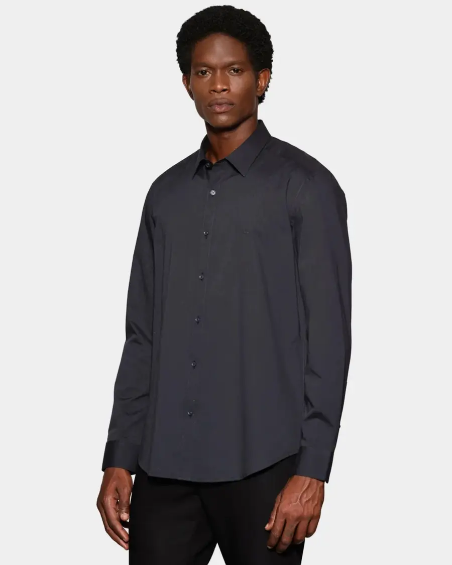 Camisa Sl Fil a Fil Elastano  Aramis